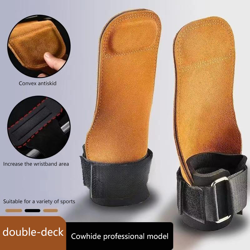 Wrist Wraps Weightlifting Support - Rękawice gimnastyczne z paskami na nadgarstki