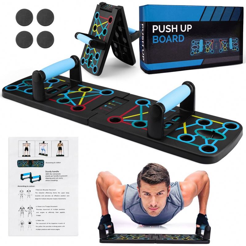 Push Up Board Foldable Multi Function - Wielofunkcyjne składane urządzenie do ćwiczeń, stojak