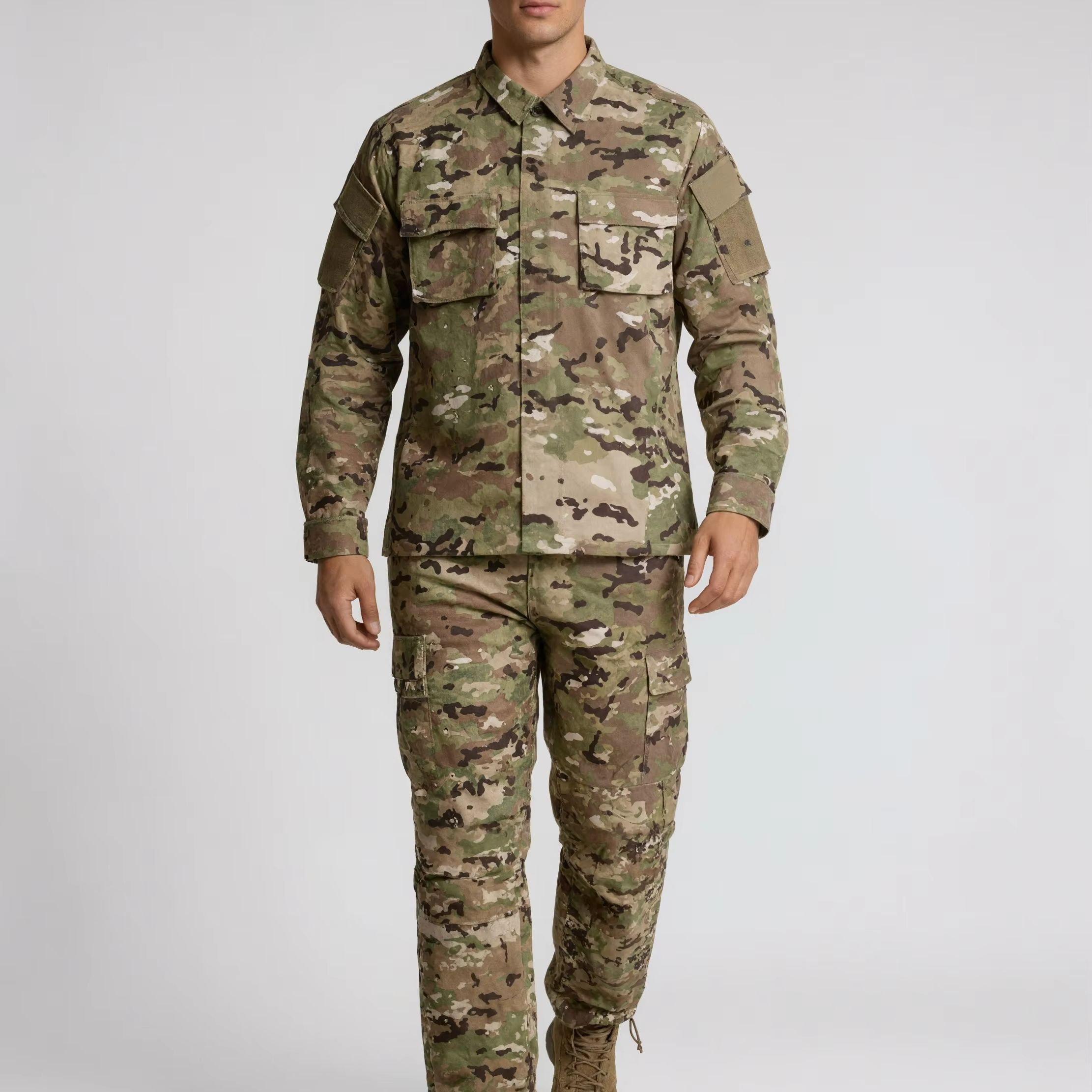 Hiking - Męski strój taktyczny w kamuflażu, uniform