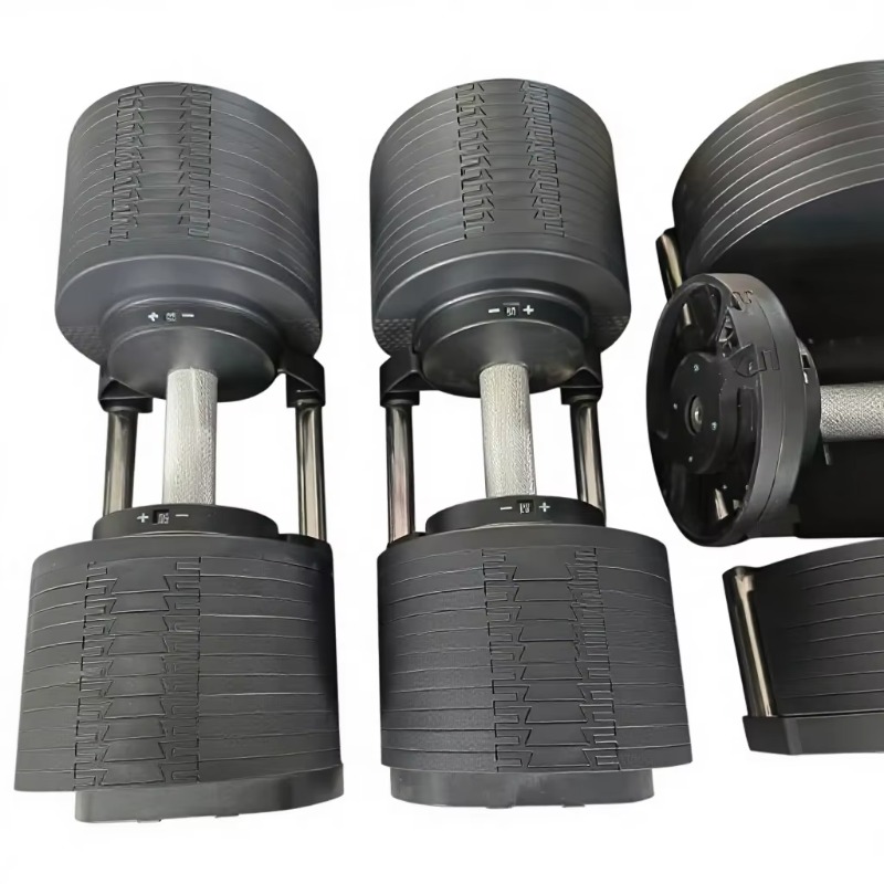 Adjustable Dumbbell Pair 40Kg - Regulowany zestaw hantli z obciążeniem płytowym