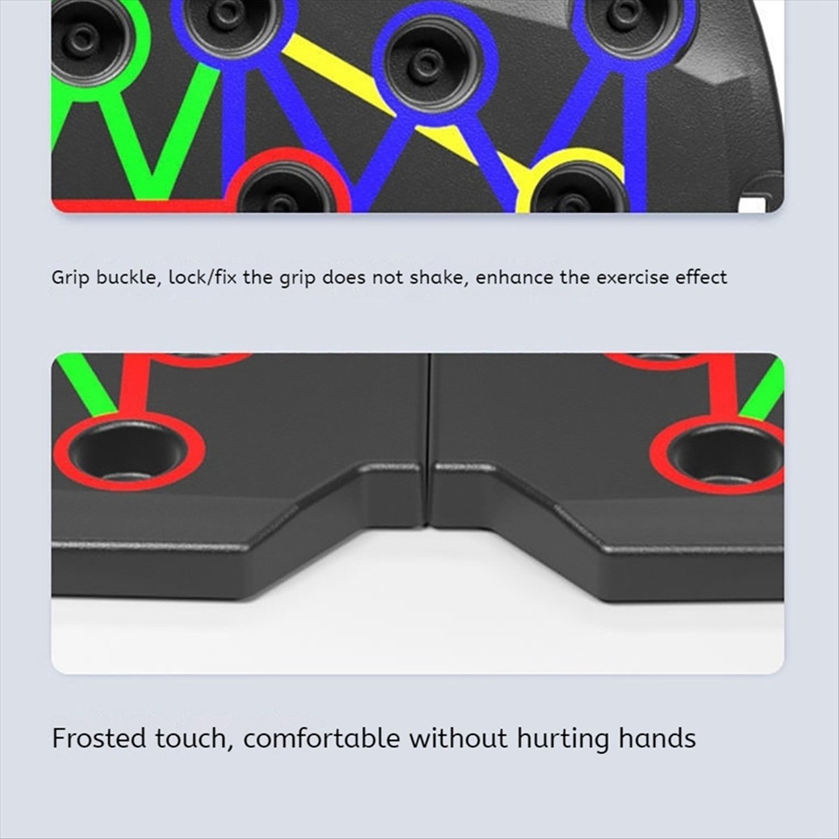 Push Up Board Foldable Multi Function - A10R Przenośna Składana Deska do Przysiadów
