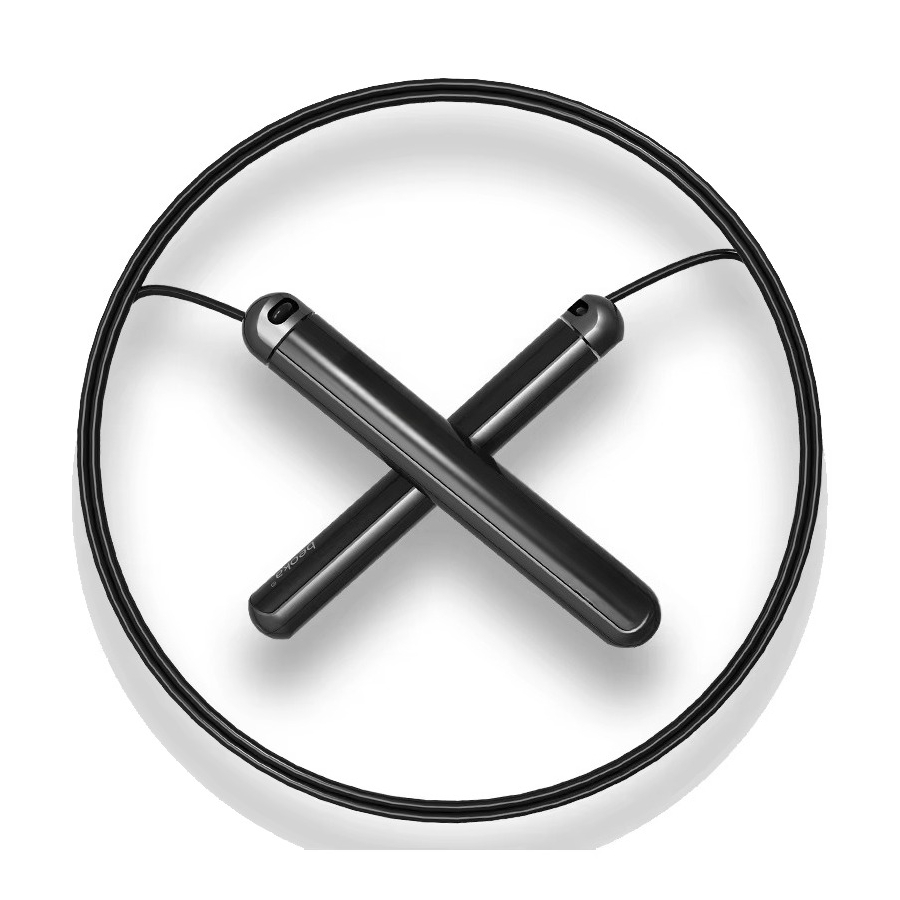 Smart Jump Rope Digital Counter - Bezprzewodowa inteligentna skakanka z długim uchwytem,