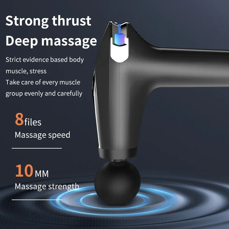 Masażer w formie kija, pistole – Electric Massage Gun Deep Tissue recenzja i cena