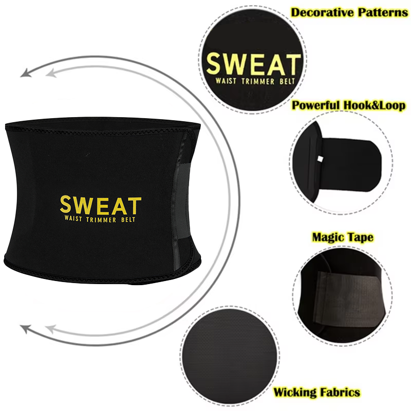 2 sztuki damskich pasów wyszcz – Sweat Waist Trainer Belt Neoprene recenzja i cena