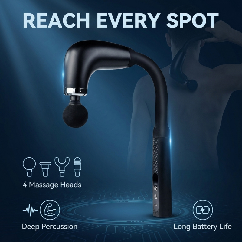 Elektryczny pistolet do masażu – Electric Massage Gun Deep Tissue recenzja i cena