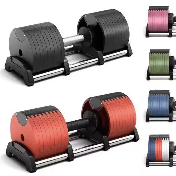 Przenośny zestaw regulowanych  – Adjustable Dumbbell Pair 40Kg recenzja i cena